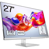 Hp 527sh 27" Ultraslim Ips Full Hd 100hz True Color Low Blue Light Filter W/ 99% Srgb 300 Nits & High Adjustable High Stand Silver & Black